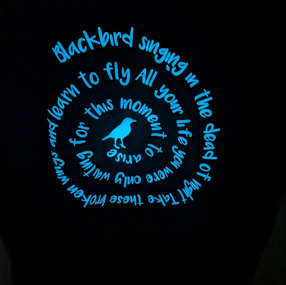 Glow In The Dark Unisex T-shirt / Unique / New / XL